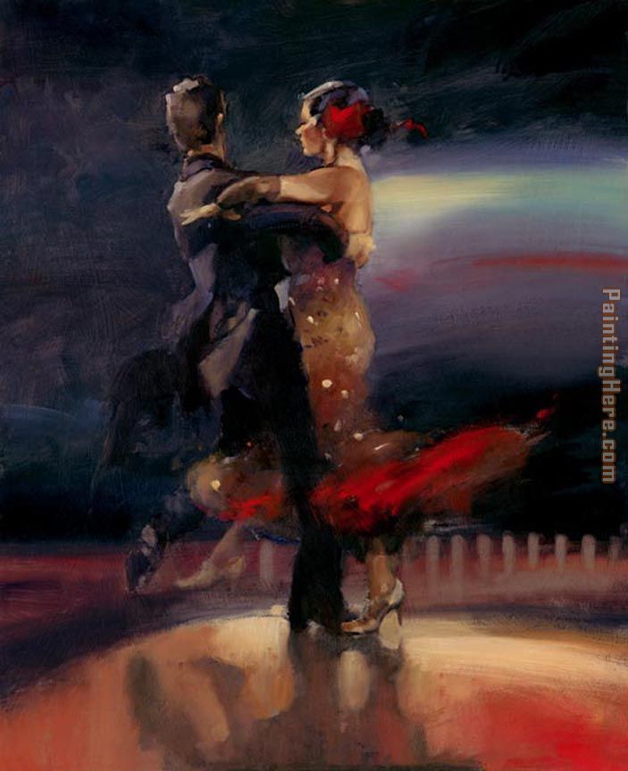 Flamenco Dancer dance series I